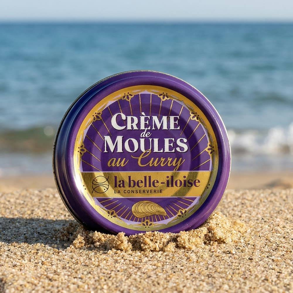 Bretonische Muschelcreme mit Curry Dose à 60g