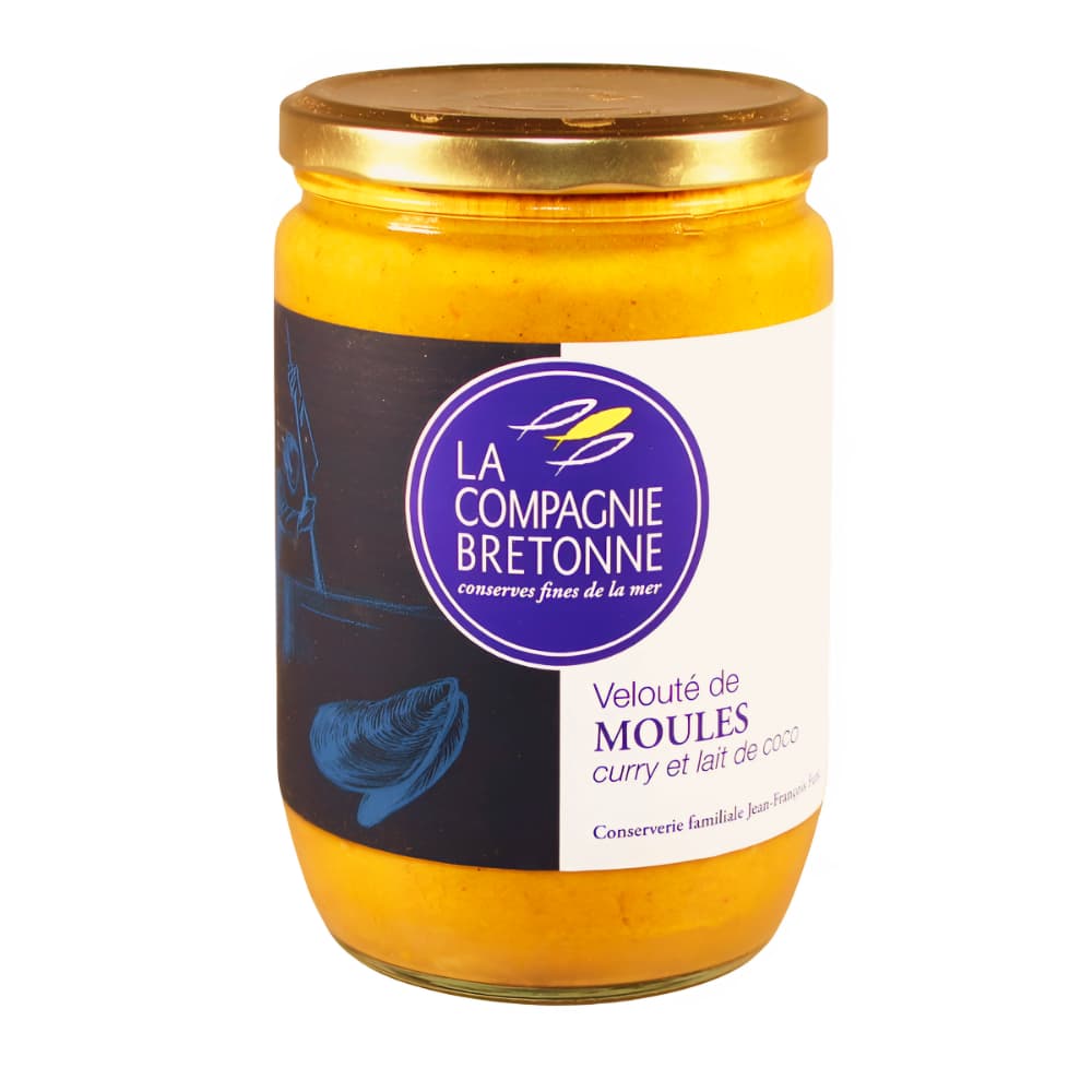 Velouté von Bouchot-Muscheln mit Curry & Kokosmilch 570g