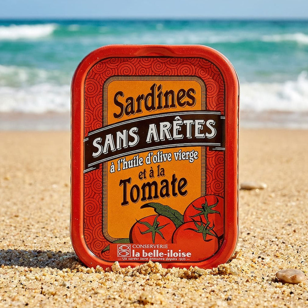 Sardinen ohne Gräten mit Olivenöl und Tomate