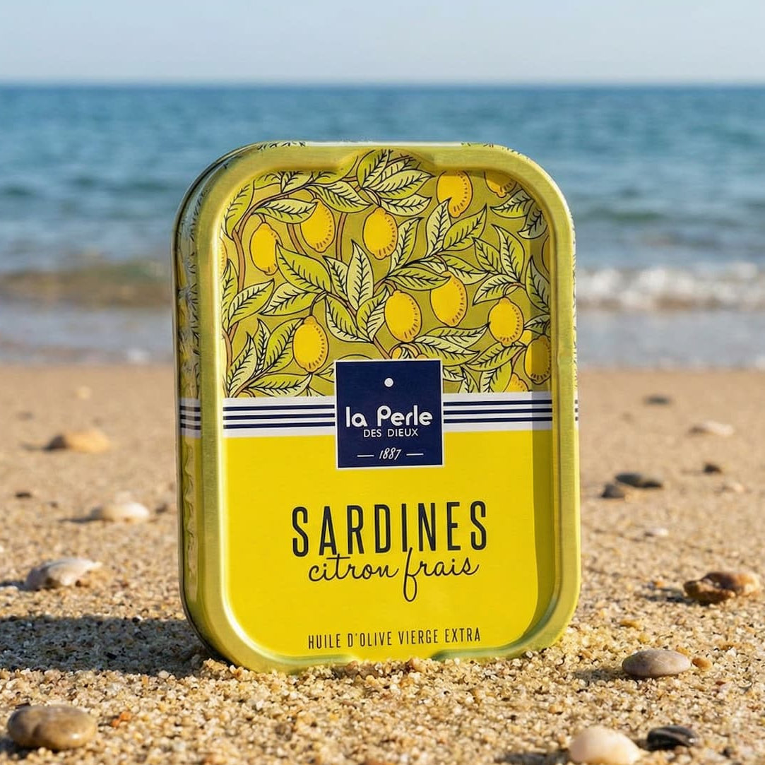 Sardinen in Olivenöl Vierge Extra und Zitrone