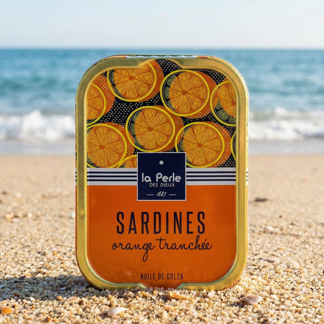 Sardinen in Rapsöl mit Orange