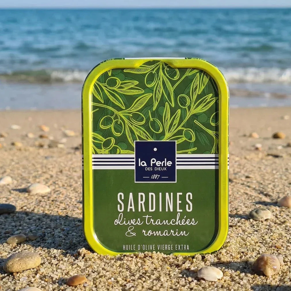 Sardinen mit Oliven und Rosmarin