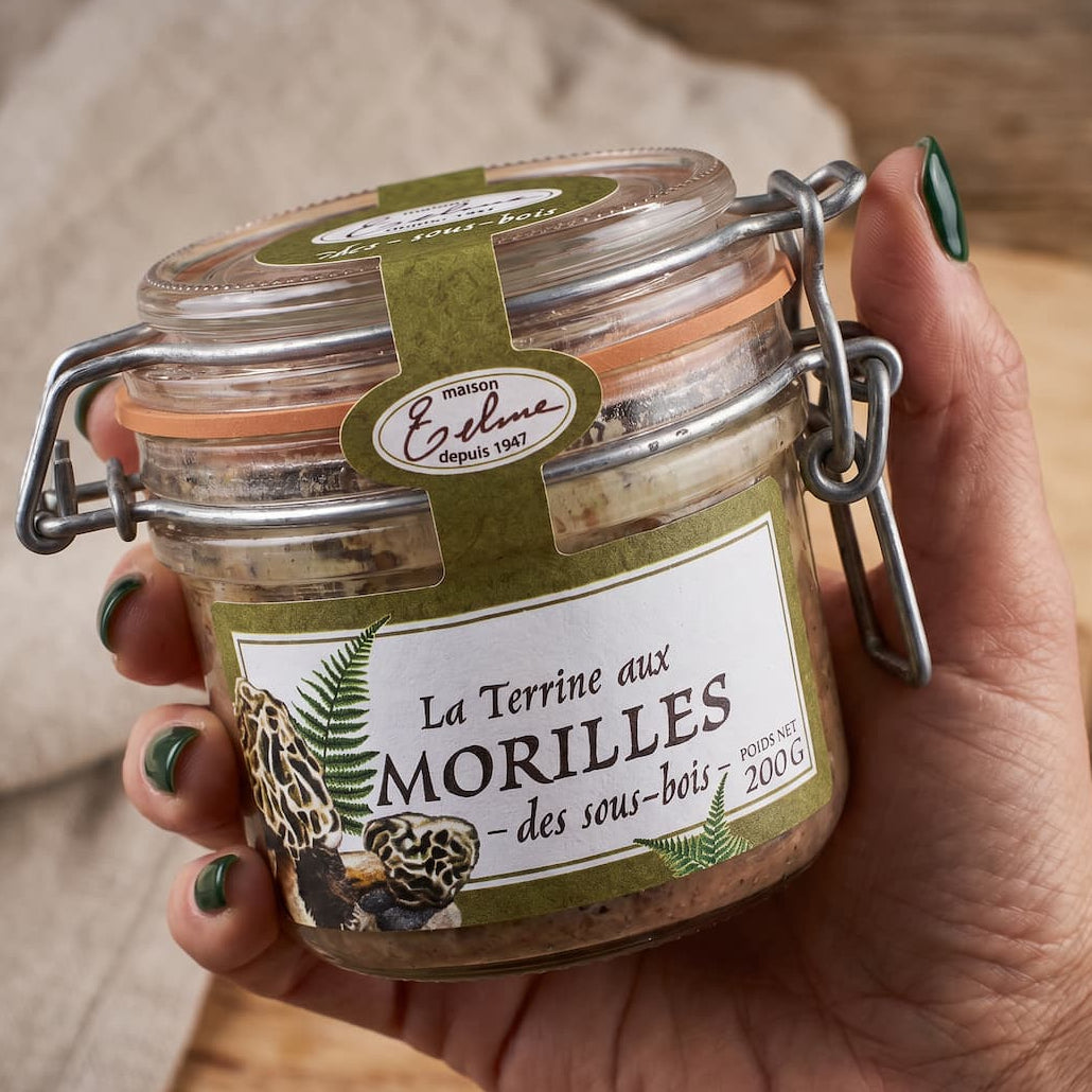Schweine-Terrine mit Morcheln