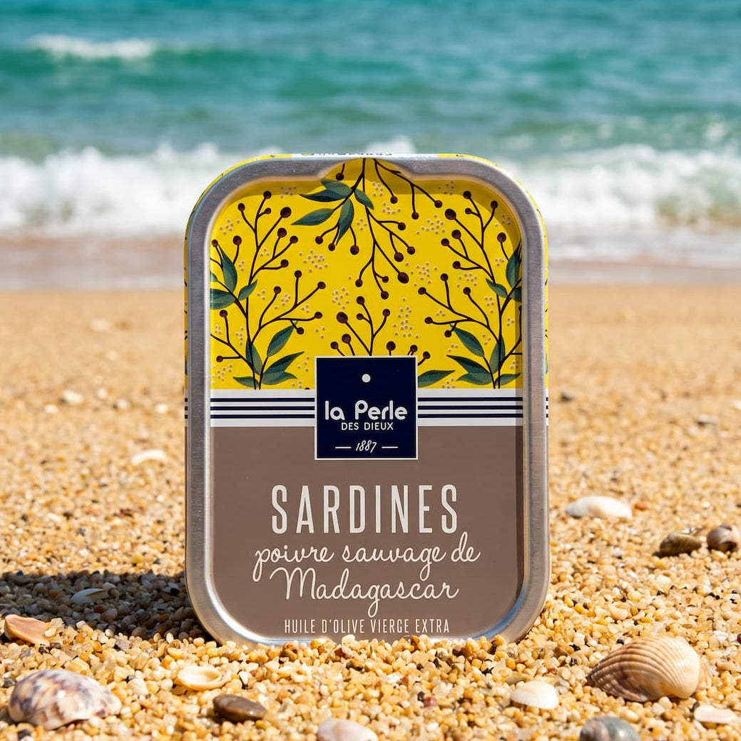 Sardinen mit wilden Pfeffer aus Madagaskar (Voatsiperifery)