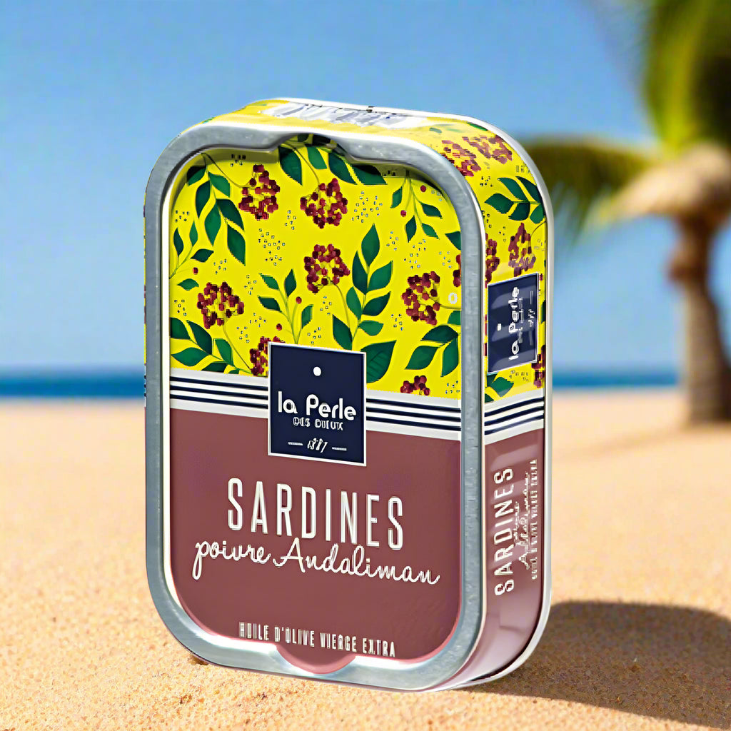 Sardinen mit Andaliman-Pfeffer