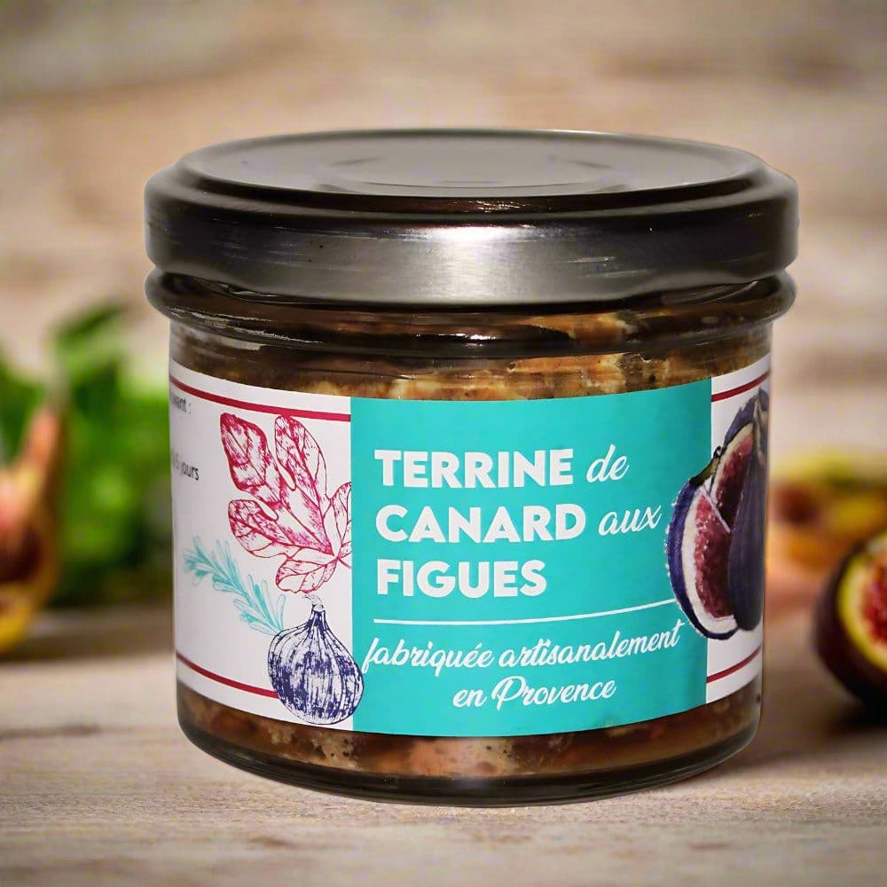 Ententerrine mit Feigen aus Solliès 90g Glas 90g