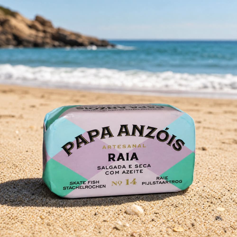 Handgezupfter Rochen in nativen Olivenöl (Papa Anzóis) 120g 120g