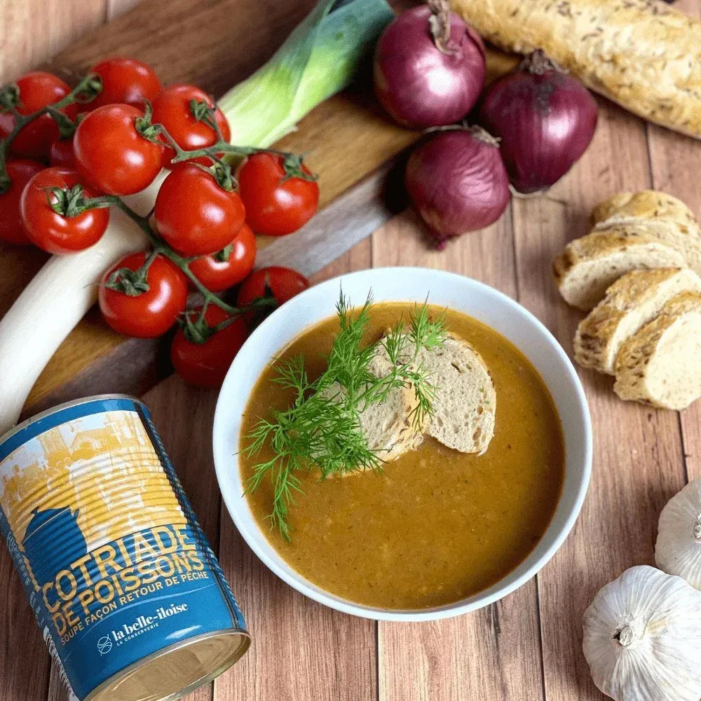 Cotriade (Fischsuppe mit Stückchen)