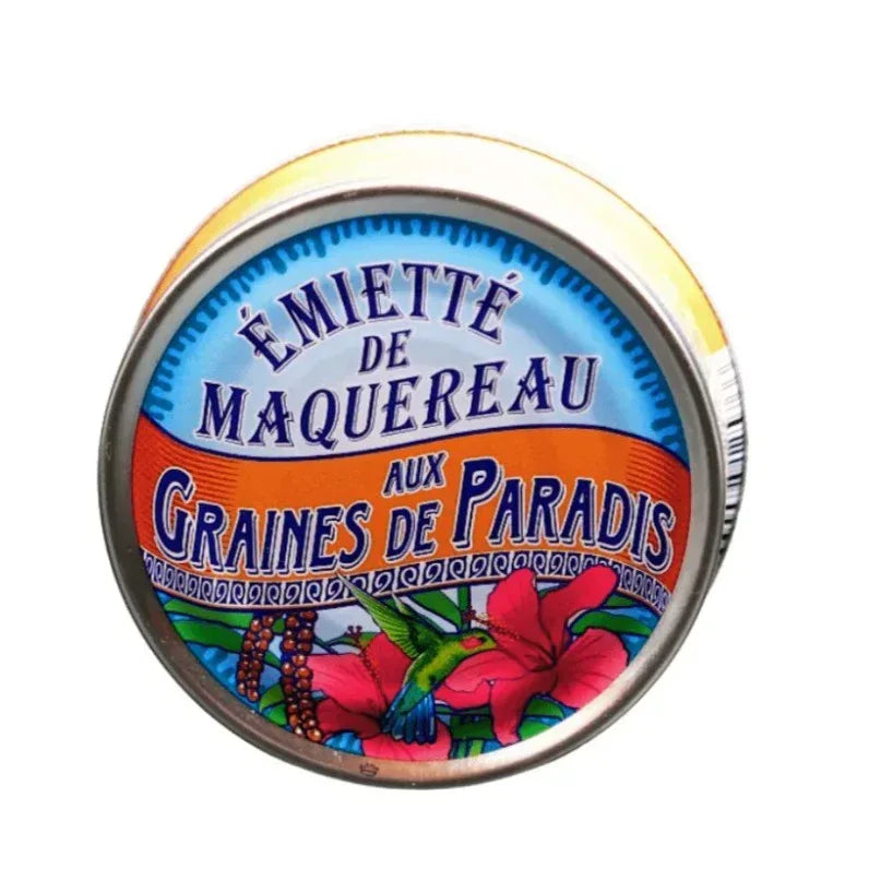Émietté der Makrele mit Paradieskörnern