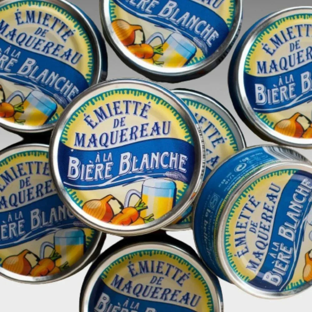 Émietté der Makrele mit Weißbier