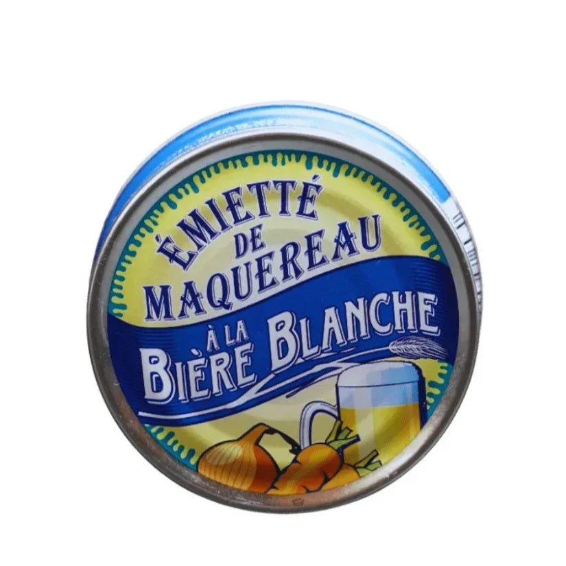Émietté der Makrele mit Weißbier