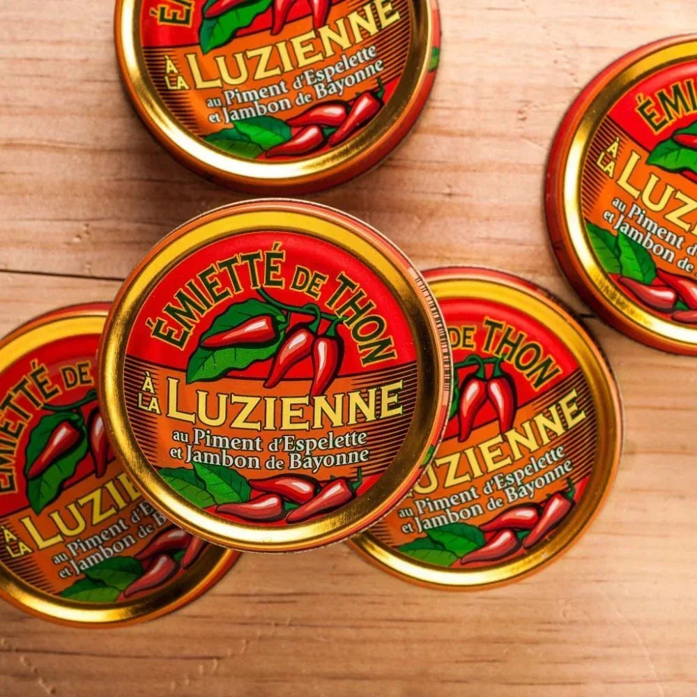 Émietté vom Thunfisch à la Luzienne