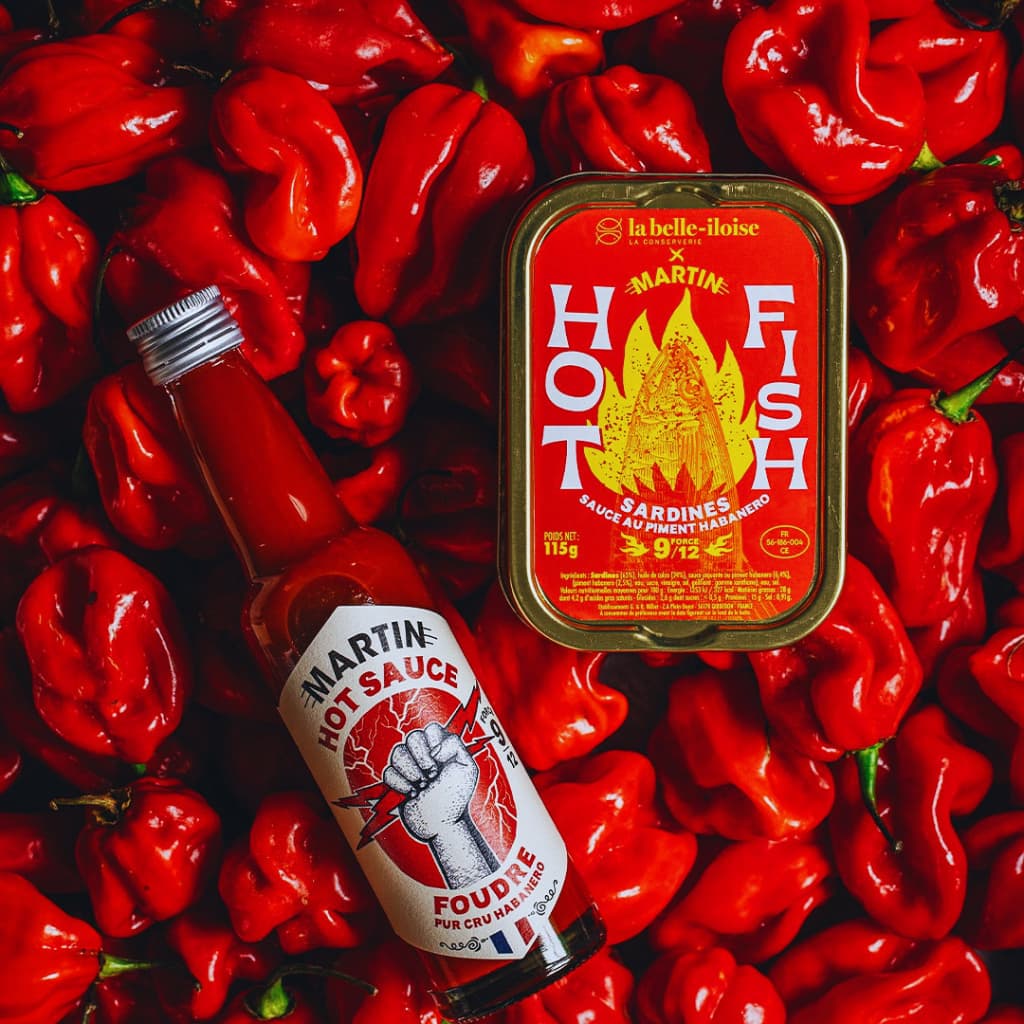 HOT FISH: Sardinen mit Habanero-Chili – Die feurige Kooperation von La Belle-Iloise & Sauces Martin