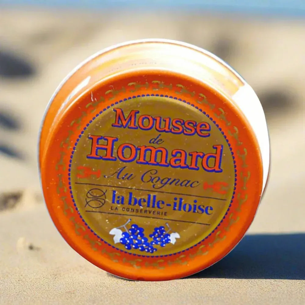 Hummer-Mousse mit Cognac