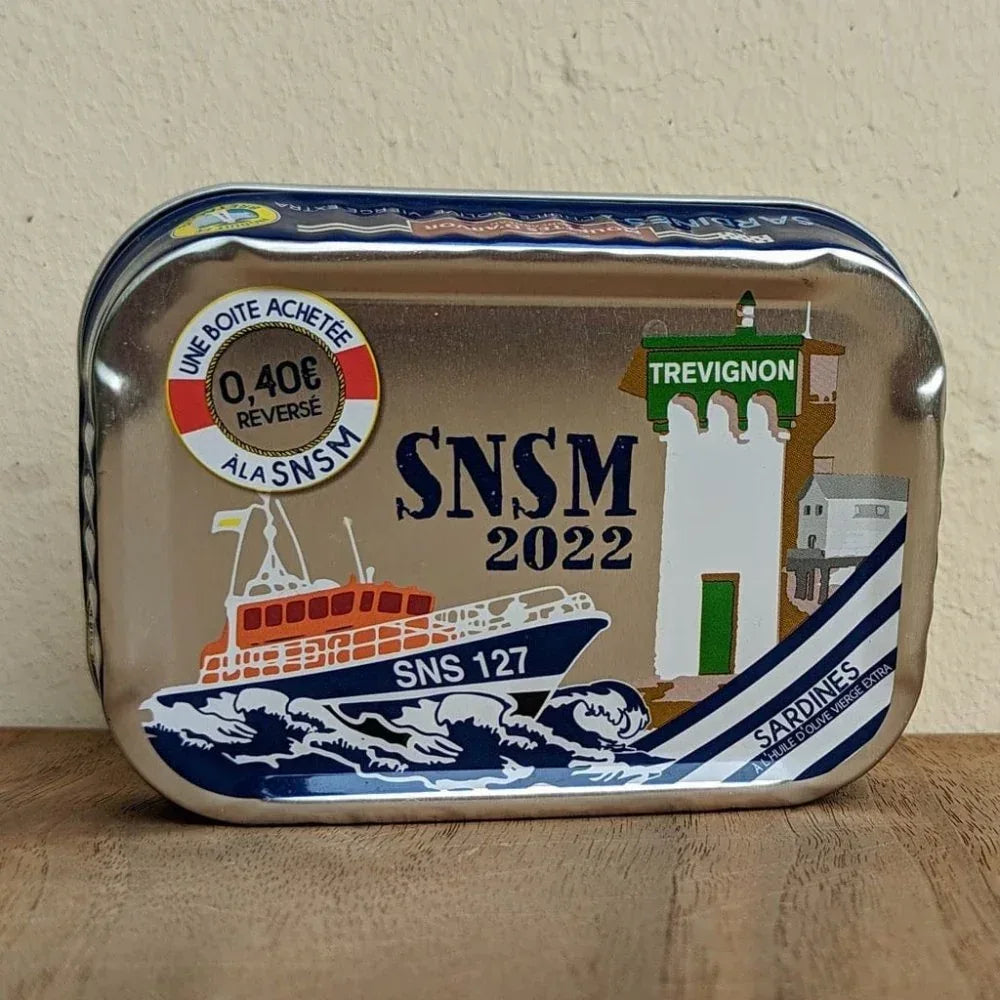 Jahrgangssardinen 2022 SNSM-Trévignon