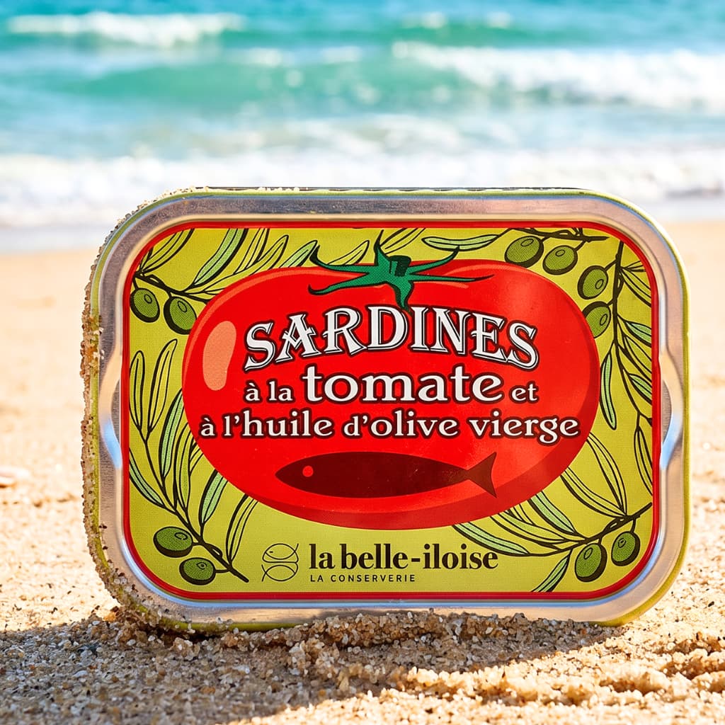 Sardine mit Tomate und Olivenöl