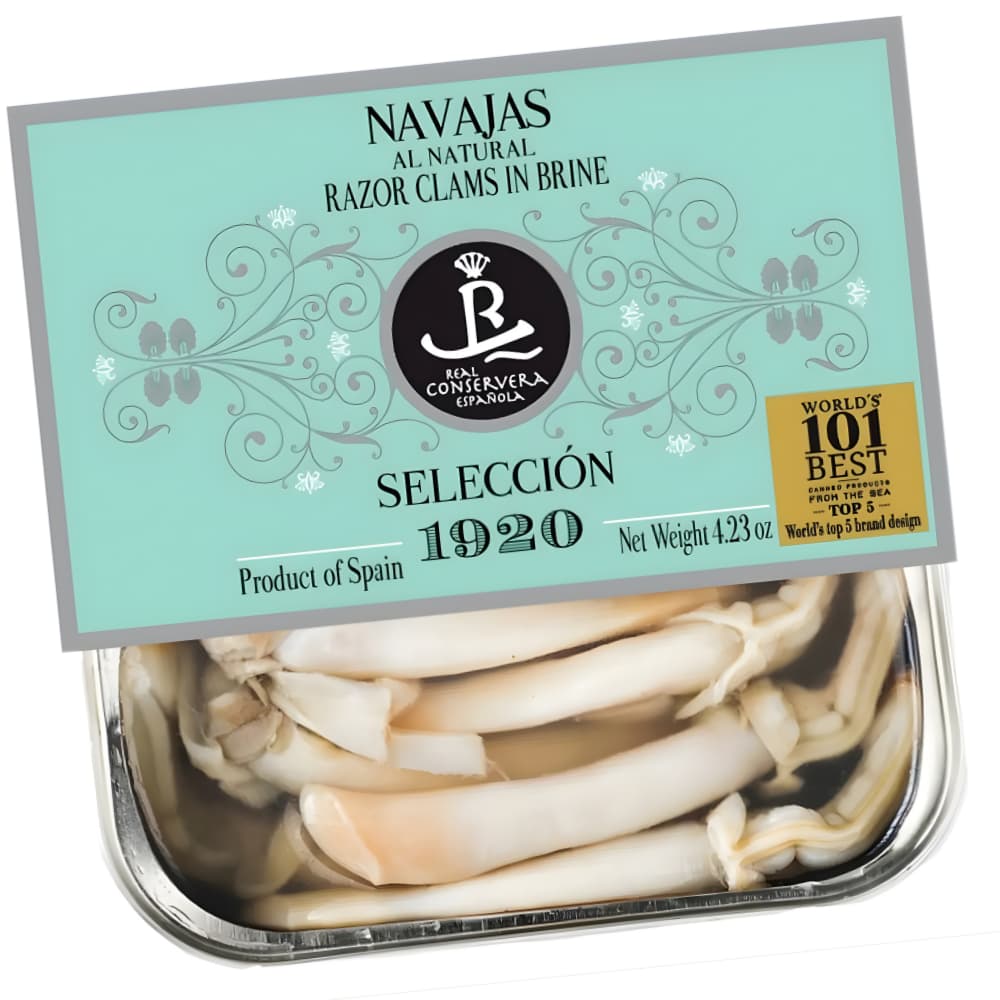 Navajas al Natural (Schwertmuscheln im Natursud) – Selección 1920
