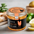 Rillettes aus gebratenem Hähnchen mit Zitrusfrüchten 90g Glas 90 g