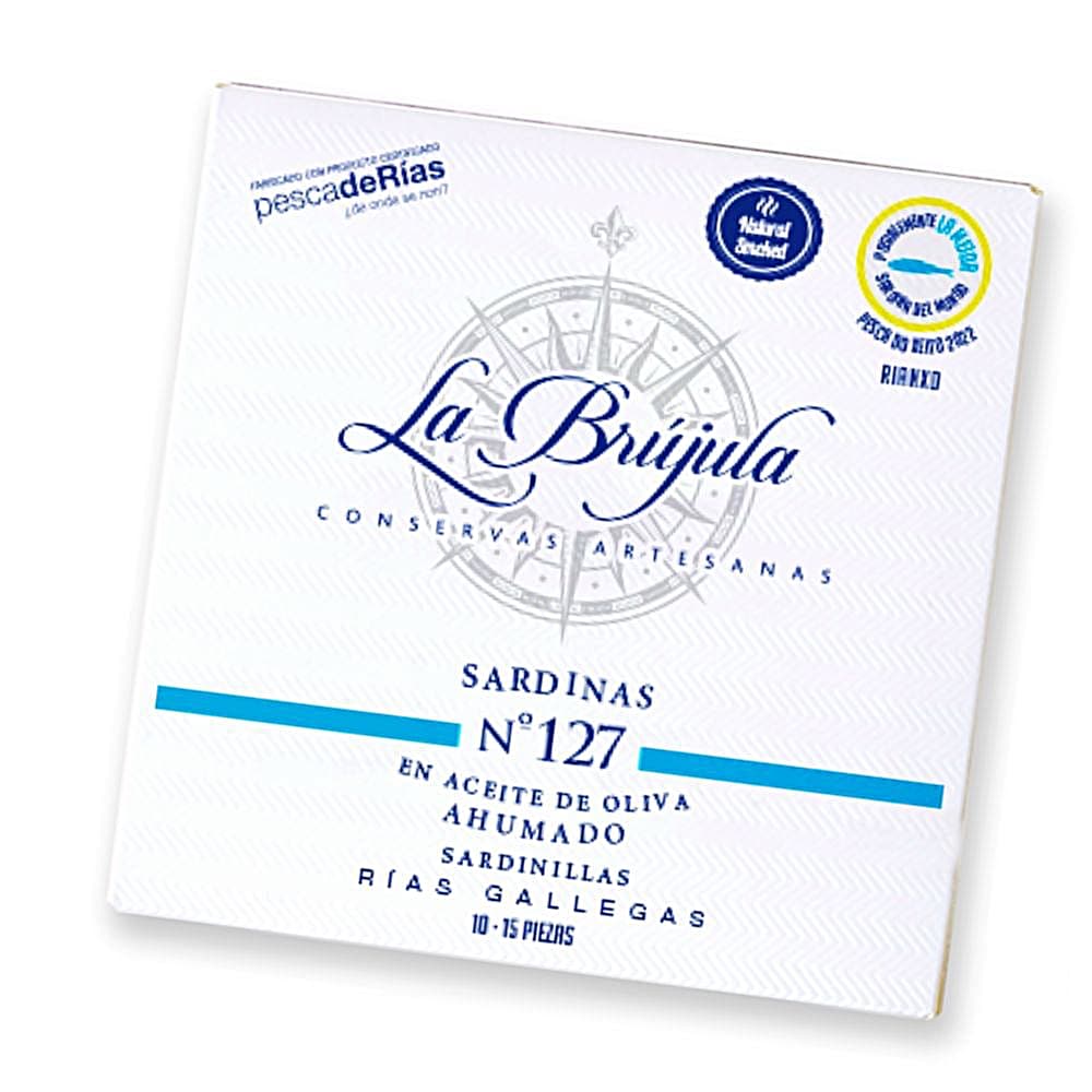 Sardinas do Xeito Nr. 127 in geräuchertem Olivenöl