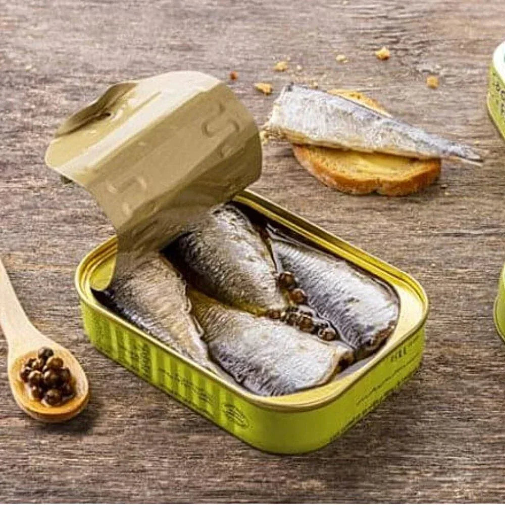 Sardine mit grünem Pfeffer