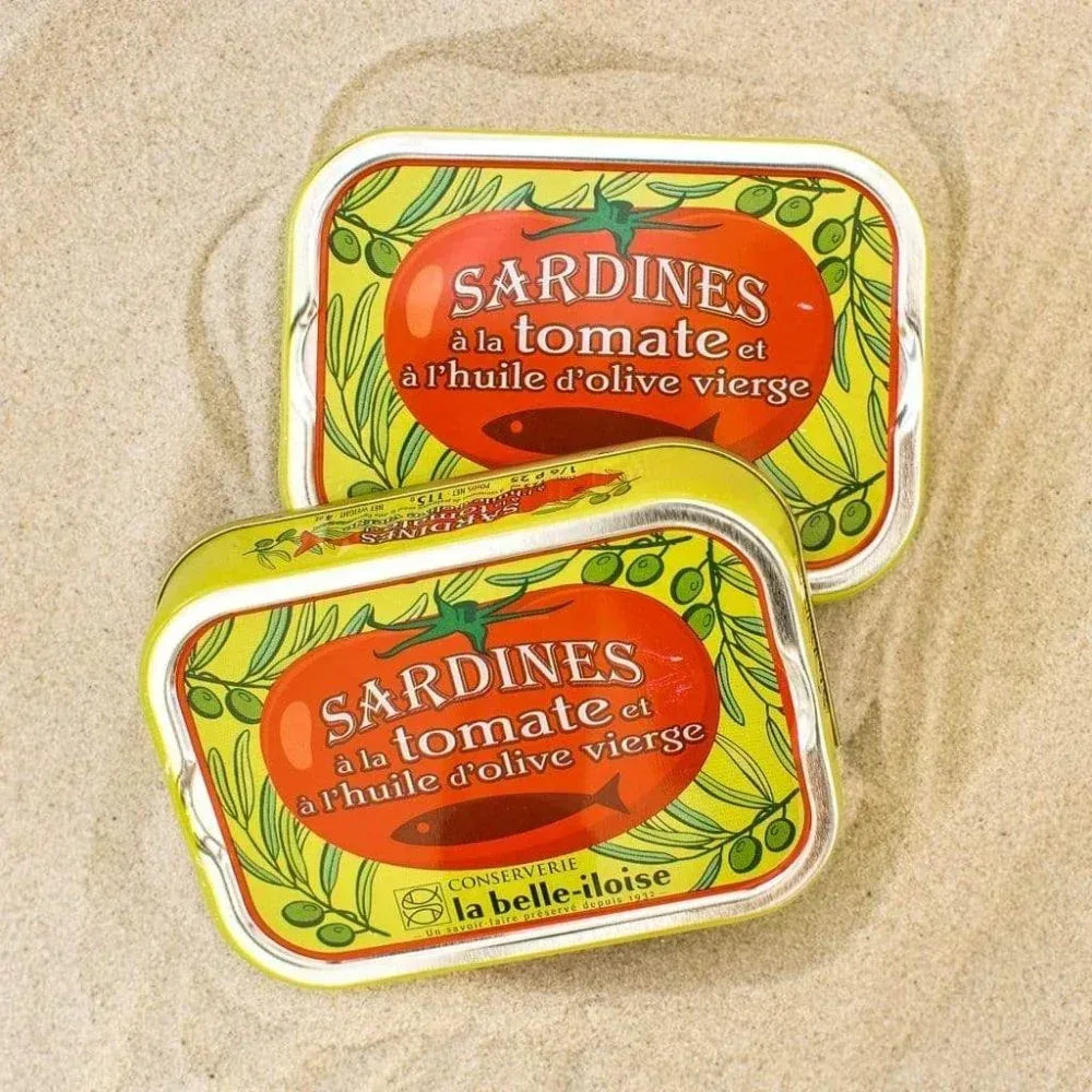 Sardine mit Tomate und Olivenöl
