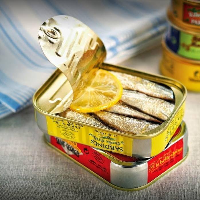 Sardine mit Zitrone und Olivenöl 69g