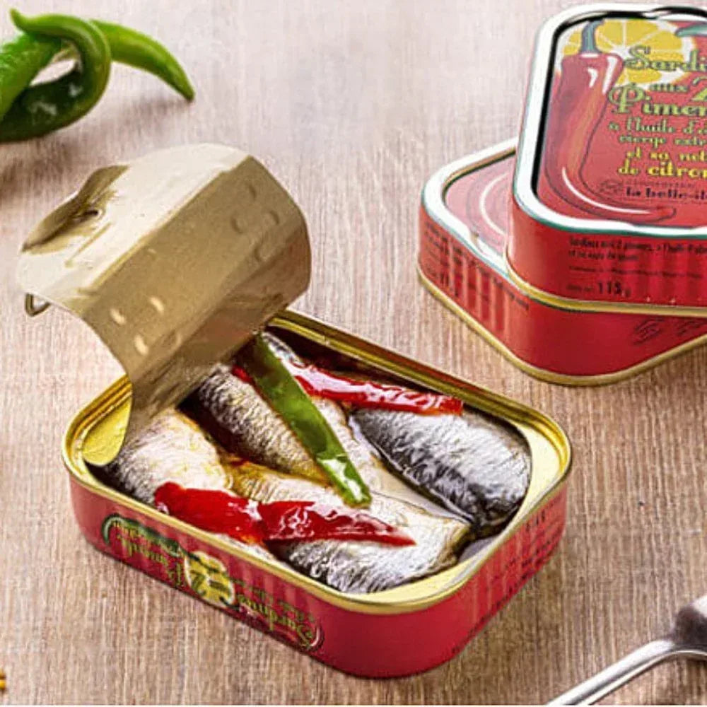 Sardine mit zweifach Chili