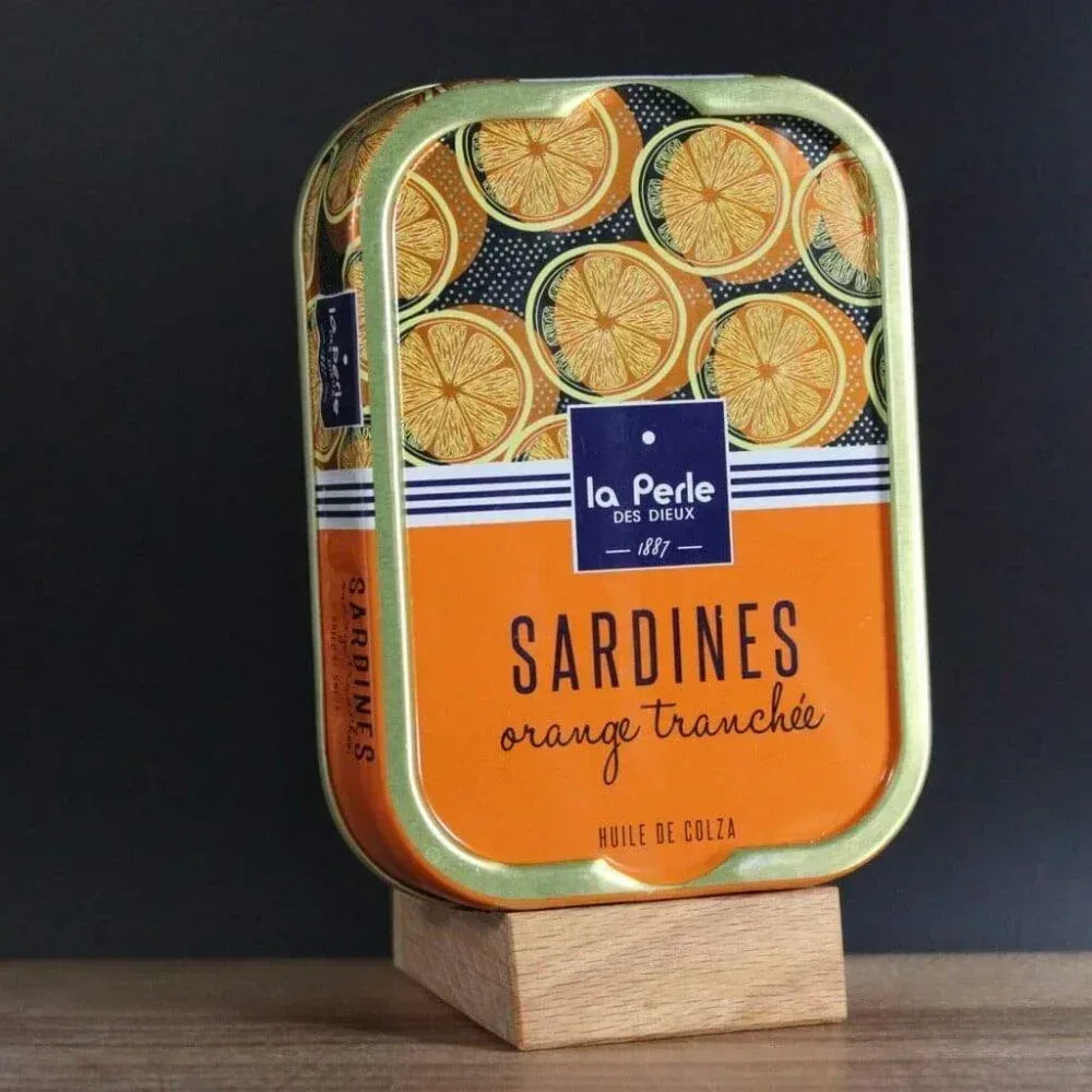 Sardinen in Rapsöl mit Orange