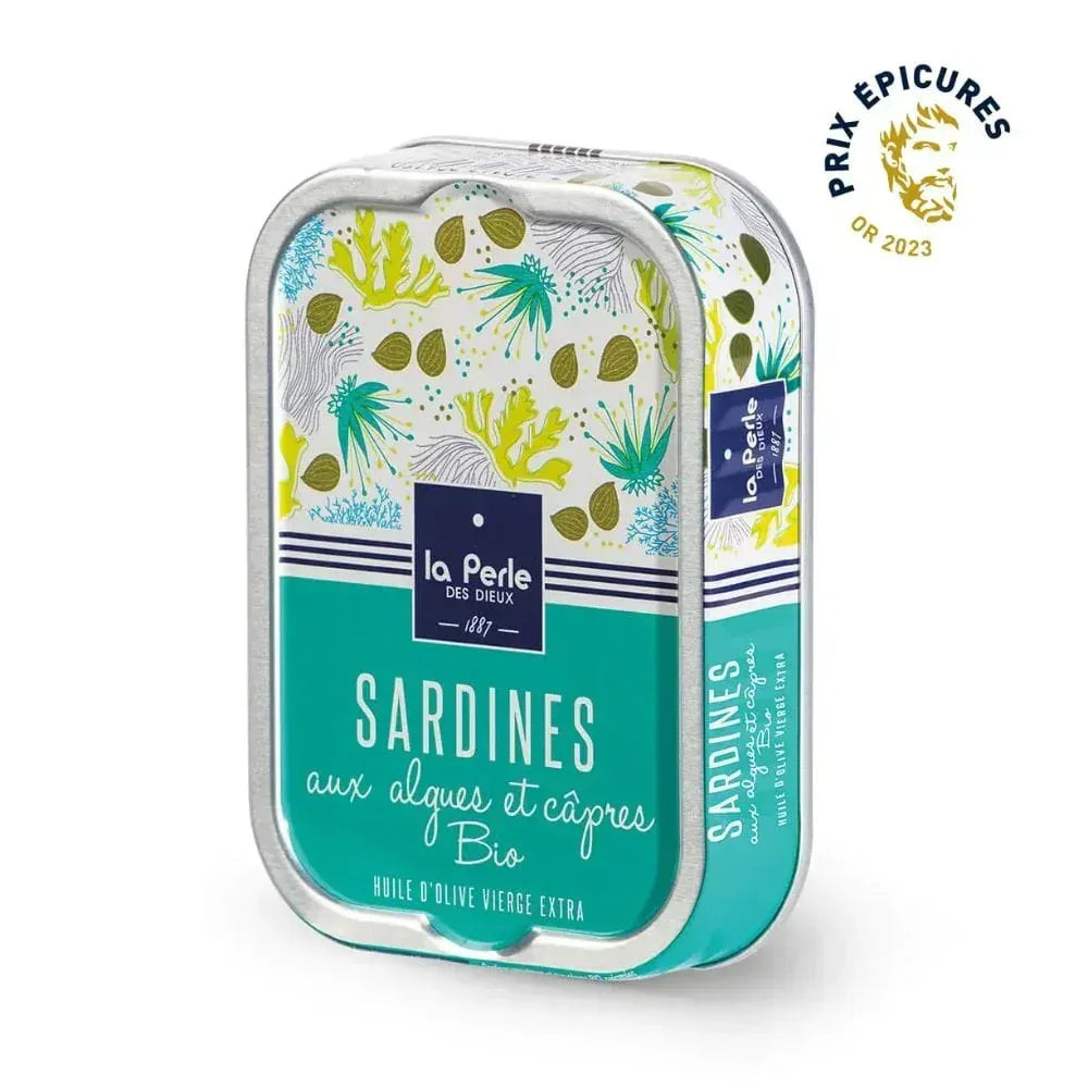 Sardinen mit Algen und Kapern