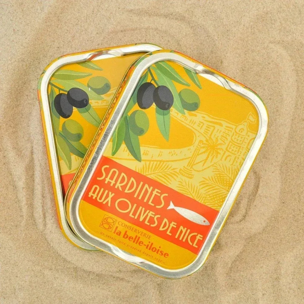Sardinen mit Olives Niçoises