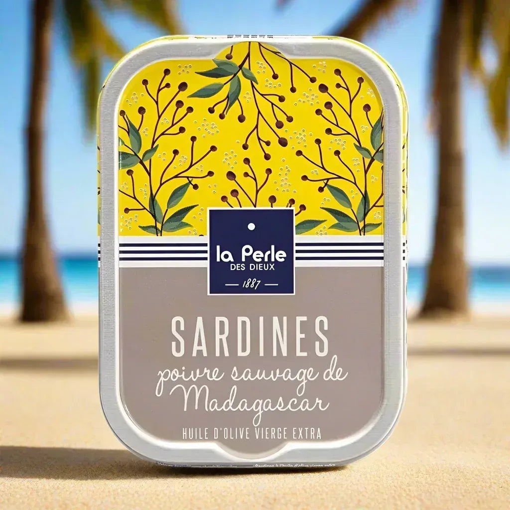 Sardinen mit wilden Pfeffer aus Madagaskar (Voatsiperifery)