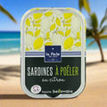 Sardinen zum Braten in Beillevaire Fassbutter mit Zitrone