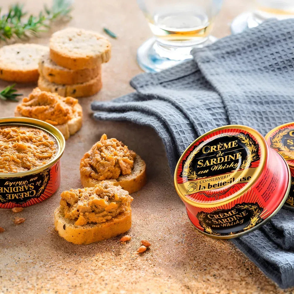 Sardinencreme mit Whisky