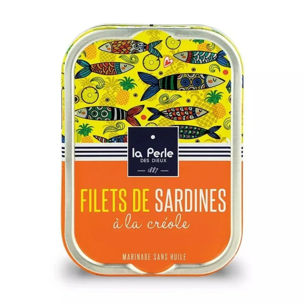 Sardinenfilets auf kreolische Art