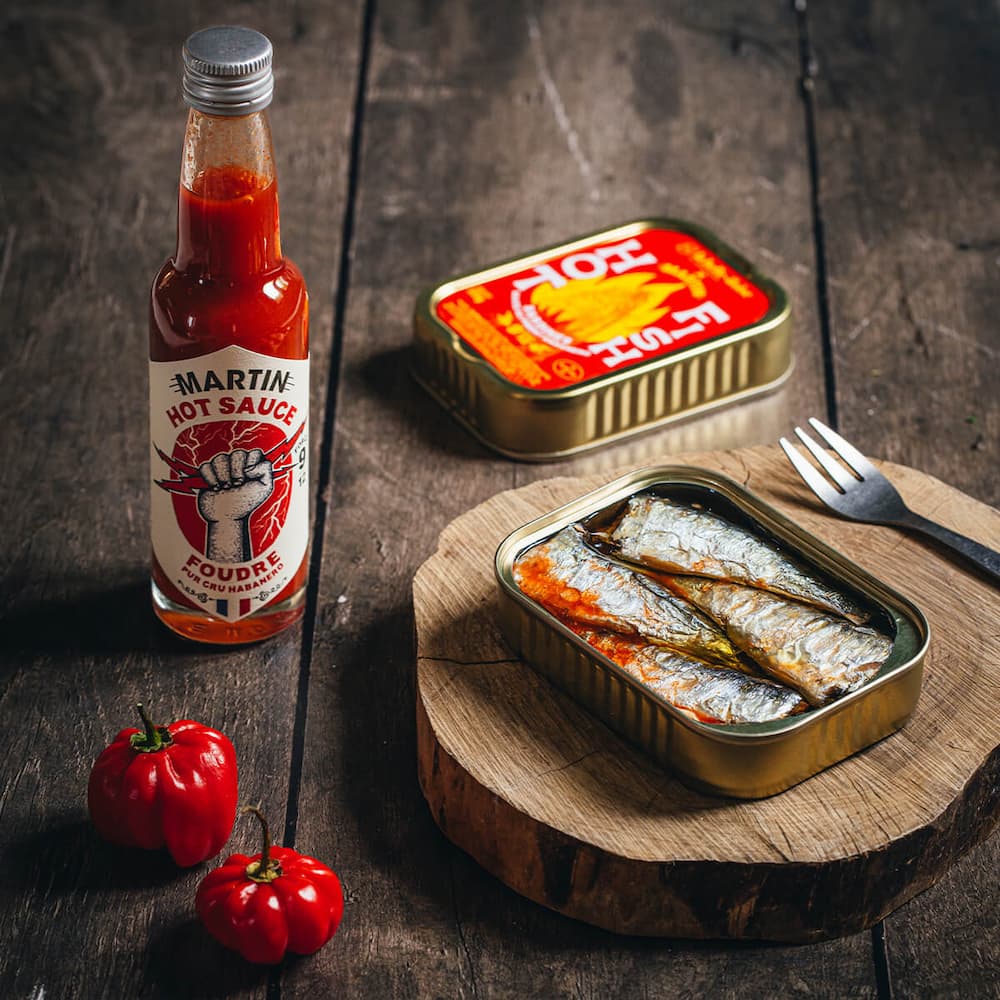 HOT FISH: Sardinen mit Habanero-Chili – Die feurige Kooperation von La Belle-Iloise & Sauces Martin