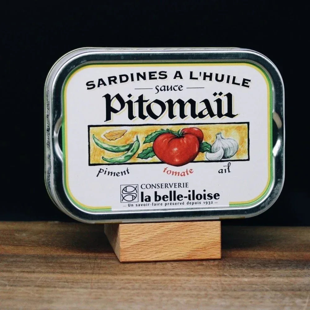 Sardines Sauce Pitomaïl (Piment, Tomate und Knoblauch)