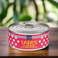 Tapas von Venusmuscheln mit Zwiebelconfit
