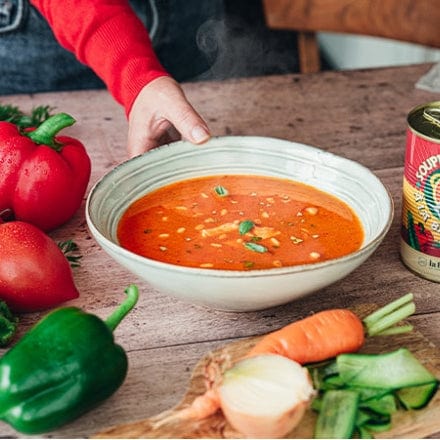 Thunfischsuppe nach Baskischer Art